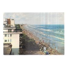 LIDO DI JESOLO, ITALY used vintage postcard 1967 postmark =