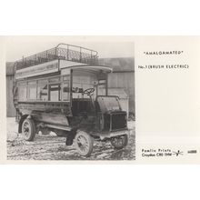Amalgamated Brush Electric Tram No 1 Transportation Postcard
