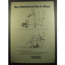 1955 Ladies' Home Journal Ad - Never underestimate the power of a woman