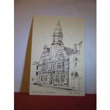 TOWN HALL, TROWBRIDGE by Ken Starke, WILTSHIRE used postcard 2006 pm =
