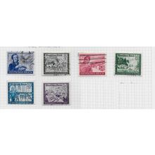 GERMANY 1944 POSTAL WORKERS SET USED POSTGIRL SORTERS MAIL COACH LETTERS ARMY