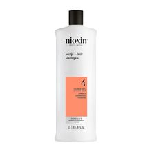 Nioxin System 4 Scalp + Hair Thickening Shampoo for Colored, Dry, & Damaged Hair