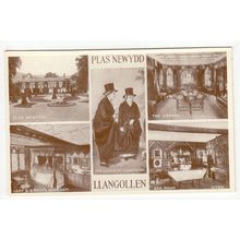 Multiview of Plas Newydd Llangollen Postcard Denbighshire Wales 215831
