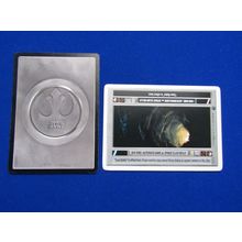 Star Wars 1997 Dagobah Decipher CCG W/B Card Big One: Ateroid Cave or Space LS