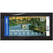 AUS 2002 50c 'WALKERS FLAT' FINE USED (EBID28-970)