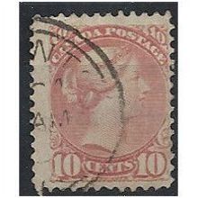 Canada 1889 SG109 10c Salmon-Pink Fine Used .. .