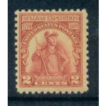 657 2c General John Sullivan Fine MNH M06904