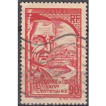 France 1939 Michel 454 O Cote (2008) 0.80 € Grégoire de Tours