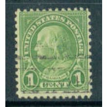 Used 632 1c Benjamin Franklin Average NA1435