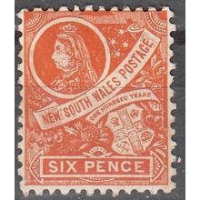 New South Wales 1905 Michel 98 Neuf * Cote (2005) 18.00 € Reine Victoria