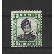 Brunei.SG103 4c Sultan Omar Ali Saifuddin.Fine Used.Aug25o