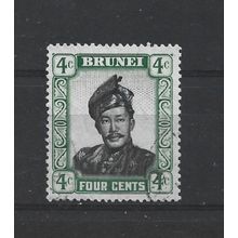 Brunei.SG103 4c Sultan Omar Ali Saifuddin.Fine Used.Aug25q