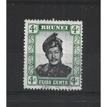 Brunei.SG103 4c Sultan Omar Ali Saifuddin.Fine Used.Aug25s