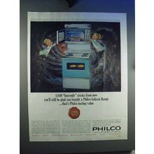 1964 Philco Galaxie Electric Range Ad - Heavenly Steaks