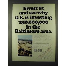 1972 Baltimore Gas & Electric Ad - Why G.E. Investing