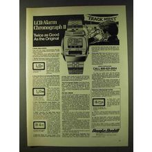 1979 Advance LCD Alarm Chronograph II Watch Ad - Twice as Good