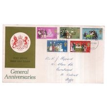 GENERAL ANNIVERSARIES, April, 1970.. FDC. first day cover stamps (a)