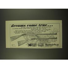 1965 Hopkins & Allen Deluxe Offhand Model and Deluxe Buggy Rifle Advertisement