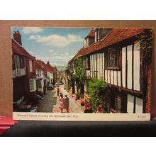 THE MERMAID INN, RYE, EAST SUSSEX used postcard by Elgate 1984 pm =