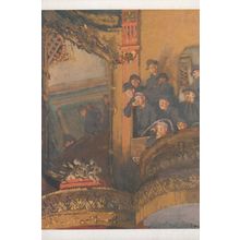 WR Sickert The Old Bedford Liverpool Art Gallery Painting Postcard