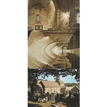 St Brelade's Parish Church Jersey 3x Postcard s