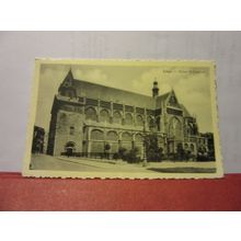 church of ST. JACQUES, LIEGE, BELGIUM . unused vintage postcard RP #