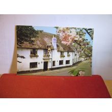 THE CHURCH HOUSE INN, STOKE-IN-TEIGNHEAD, DEVON. used postcard 1982 pm =