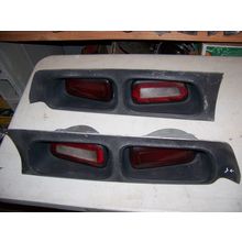 1972 73 74 DODGE CHALLENGER TAILLIGHTS OEM COMPLETE PAIR #3587320 3587321