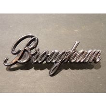 1973 74 Plymouth Valiant 75 76 77 Dodge Royal Monaco Brougham Emblem OEM 3810287