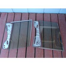 1963 Chrysler 4D Sedan Front Door Glass OEM Pair Tinted 300 Town & Country Wagon