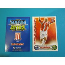 Danny Higginbotham - Stoke City - Match Attax 2008/09 Football Card
