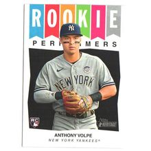 Anthony Volpe #RP-7 [Rookie] 2023 Topps Heritage Rookie Perform