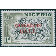 Cameroons Trust Territory 1960 1d black & bronze-green SGT2 unused