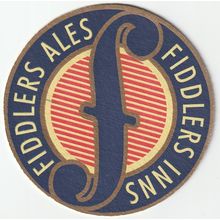 BEER MAT - FIDDLER ALES - FIDDLES INNS - (Cat No 001) - (1997)