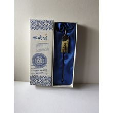 Blue & White Procelain~Ancient China 4 Beauties Xi Shi Metal Bookmark