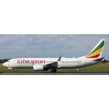 B737 MAX 8 ETHIOPIAN AIRLINES REG: ET-AVL - JC WINGS XX40784 1/400 - PRE ORDER