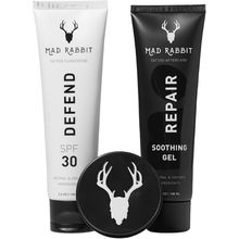 Mad Rabbit Tattoo Care Bundle Kit (3-Piece) Repair Soothing Gel, Enhance Balm &