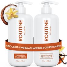 Routine Wellness Anti-Thinning Shampoo and Conditioner Set for Thinning Hair - B