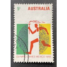 AUSTRALIA 1968 SG 0428 USED #1