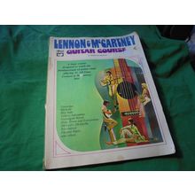 1975 LENNON & McCARTNEY GUITAR COURSE!! RARE SOFTCOVER!! $10.00!! Apparently,