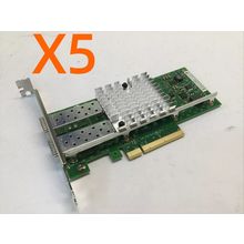 LOT OF 5 HP 560SFP+ 10GB DUAL PORT SFP+ Ethernet Adapter 669279-001 665249-B21