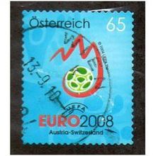 AUT 2008 65c (S/A) 'EURO 2008' FINE USED (EBID16-039)