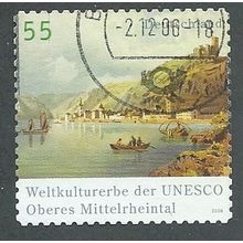 GER 2006 55c (S/A)' U.N.E.S.C.O (RHINE VALLEY) ' FINE USED (EBID42-759)