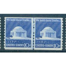 1520 10c Jefferson Memorial Fine MNH CLP B0620