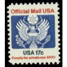 O130 17c Eagle Fine MNH G0784
