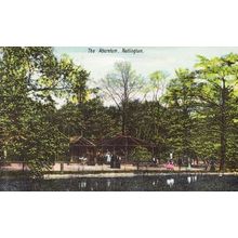 Nottingham Aboretum Park Vintage Postcard
