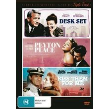 Desk Set / Kiss Them for Me / Peyton Place DVD | Region 4