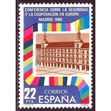 España. 1980. Mi # 2482. Security and Cooperation Conference. Madrid