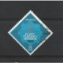 Singapore.SG116 15c E.C.A.F.E. Emblem.Fine Used.Jun25