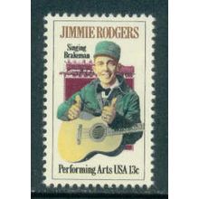 1755 13c Jimmie Rodgers Fine MNH MA0712 (2)